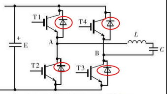 電力電子器件中電壓驅(qū)動型器件反并聯(lián)二極管的作用與原理